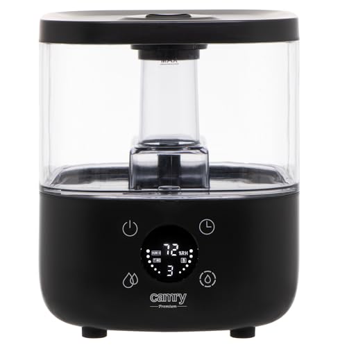 Adler Camry Ultraschall-Luftbefeuchter, 5 L Kapazität, 100-260 ml/h Befeuchtungsleistung von CAMRY