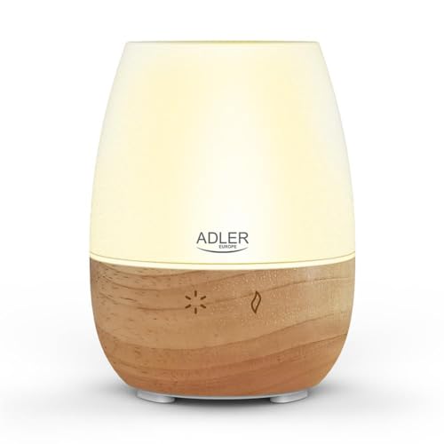 Adler Ultraschall-Aroma-Diffuser, 130 ml Wassertank, 7-farbige LED-Beleuchtung Adler Ultraschall-Aroma-Diffuser, 130 ml Wassertank, 7-farbige LED-Beleuchtung von CAMRY