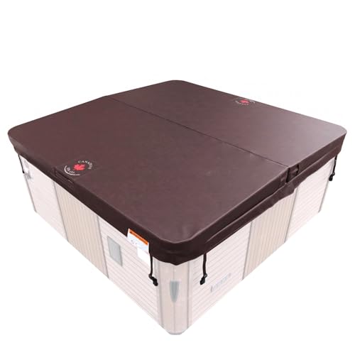 CANADIAN SPA CO. Isolierabdeckung PROLINE, 213 x 213 cm, Braun, Poolabdeckung eckig, Abdeckung für Whirlpool CANADIAN SPA CO. Isolierabdeckung PROLINE, 213 x 213 cm, Braun, Poolabdeckung eckig, Abdeckung für Whirlpool von CANADIAN SPA CO.