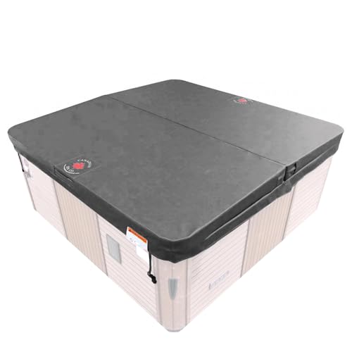 CANADIAN SPA CO. Isolierabdeckung PROLINE, 203 x 203 cm, Grau, 7,5 cm dick, Poolabdeckung eckig, Abdeckung für Whirlpool CANADIAN SPA CO. Isolierabdeckung PROLINE, 203 x 203 cm, Grau, 7,5 cm dick, Poolabdeckung eckig, Abdeckung für Whirlpool von CANADIAN SPA CO.