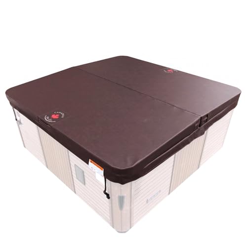 CANADIAN SPA CO. Isolierabdeckung PROLINE, 223 x 223 cm, Braun, 7,5 cm dick, Poolabdeckung eckig, Abdeckung für Whirlpool CANADIAN SPA CO. Isolierabdeckung PROLINE, 223 x 223 cm, Braun, 7,5 cm dick, Poolabdeckung eckig, Abdeckung für Whirlpool von CANADIAN SPA CO.