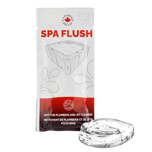 CANADIAN SPA CO. Spa Flush Reinigungsgel 15 ml, umweltfreundliche Whirlpool Pflege, entfernt Verunreinigungen aus Rohrleitungen und Düsen, Pool Zubehör Reinigung von CANADIAN SPA CO.