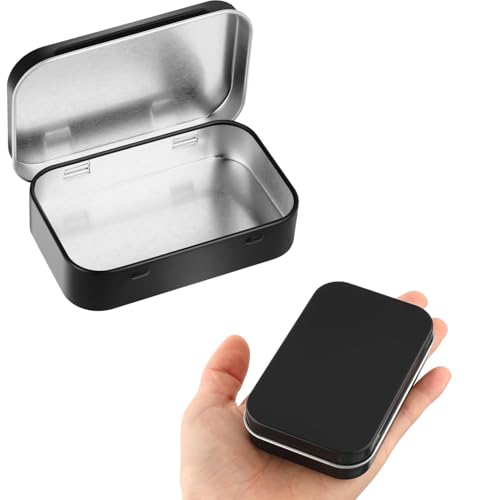 CANCYCC Metal Tin Metalldöschen Blechdose Mini Metall Boxen Kleine Aufbewahrungsbox mit Deckel Metalldosen mit Deckel Minibox Organizer für Zuhause Sügigkeiten und Kleinen Gegenständen von CANCYCC