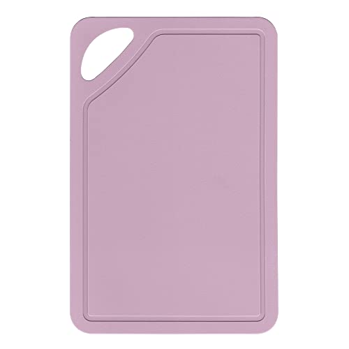 CANDL Handy TPU hygienisches Schneidbrett in Frühstücksbrett Größe (26.2 x 17 x 0.2cm), abkochbar, flexibel (Indie pink) von CANDL
