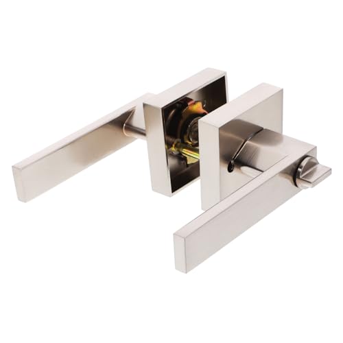 CANIGHT 1 Satz Aluminium Türknauf mit Schloss Robuster Türgriff für Schlafzimmer oder Bad Schlüsselhebelset für Links oder Rechtshändertüren Mattfinish Türstärke CANIGHT 1 Satz Aluminium Türknauf mit Schloss Robuster Türgriff für Schlafzimmer oder Bad Schlüsselhebelset für Links oder Rechtshändertüren Mattfinish Türstärke von CANIGHT