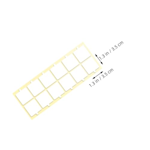 CANIGHT 10 Blatt Transparentes Doppelseitiges Montageklebeband Selbstklebend Stark Haftend für Akustikschaum und Schalldämmplatten Langlebig und Rückstandsfrei Entfernbar von CANIGHT