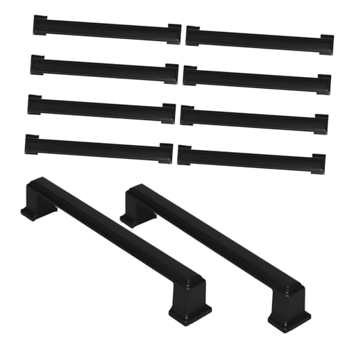 CANIGHT 10 Stück Schwarze Schrankgriffe – Griffe Für Küchenschubladen, Schrankgriffe, Industrie-hardware Für Schränke Und Kleiderschranktüren CANIGHT 10 Stück Schwarze Schrankgriffe – Griffe Für Küchenschubladen, Schrankgriffe, Industrie-hardware Für Schränke Und Kleiderschranktüren von CANIGHT