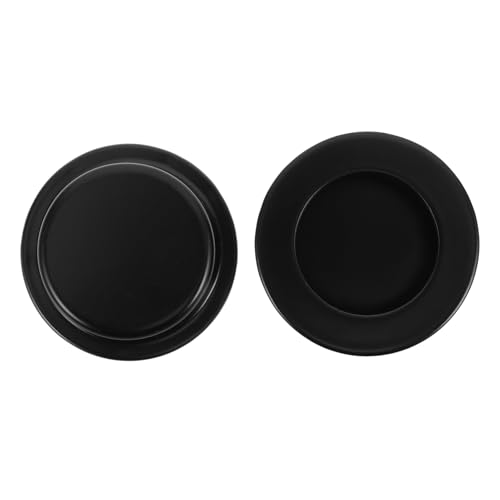 CANIGHT 2 STÜCK Unsichtbare Cabinet Drawer Handles Verdeckte Türgriffe für Schiebetüren Eingelassene Möbelgriffe für Schränke Platzsparendes Design Installieren Durchmesser von CANIGHT