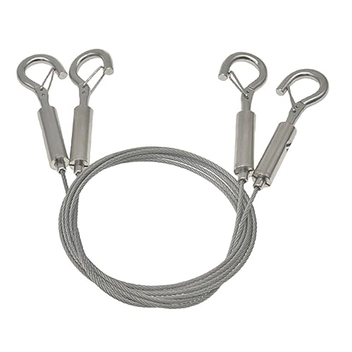 CANIGHT Bildaufhänger-set 2 Stück Edelstahl-aufhängedrähte Schienenhaken Für Die Rahmenanzeige CANIGHT Bildaufhänger-set 2 Stück Edelstahl-aufhängedrähte Schienenhaken Für Die Rahmenanzeige von CANIGHT