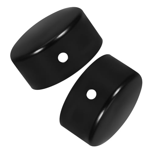 CANIGHT 2 Stück Handlauf Endkappen Runde Handlauf Abdeckkappen für Treppen und Geländer Minimalistische Designs und Elegant Geeignet für Verschiedene Treppenstile von CANIGHT