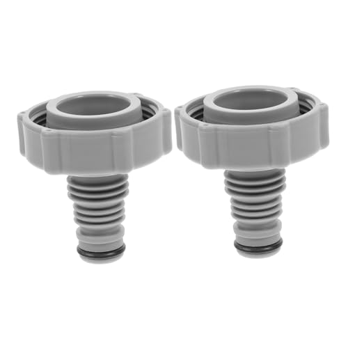 CANIGHT 2 Stück Schwimmbad Schlauchadapter Passend für Bestway Ph Installieren Robuste Konstruktion für Effiziente Wasserentwässerung von CANIGHT