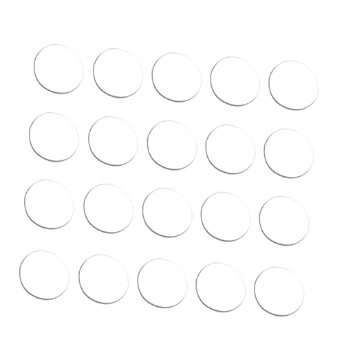 CANIGHT 20 Stücke Klarglas Tischplatte Stoßstangen Nichtklebende Gummi Pads Glasplatte Spacer von CANIGHT
