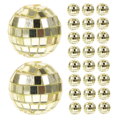 CANIGHT Stück Goldene Christbaumkugeln Spiegelkugeln Zum Aufhängen Reflektierende Ornamente-Sets für Die Hochzeits-weihnachtsdekoration von CANIGHT