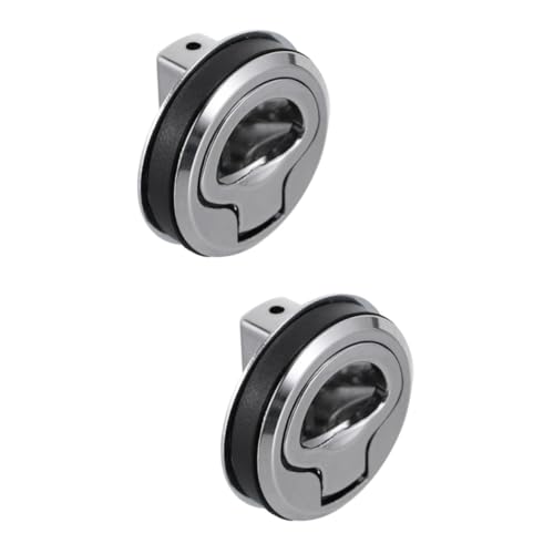 CANIGHT 2 Stücke Marine Hatch Latch Heben Griff Boot Yacht Zubehör Große Einfach Zu Bedienen Robust von CANIGHT