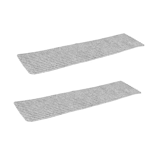 CANIGHT 2er-pack Rutschfeste Selbstklebende Treppenstufen-teppichunterlage Nicht Waschbar Stufenteppich Für Zuhause Und Draußen von CANIGHT