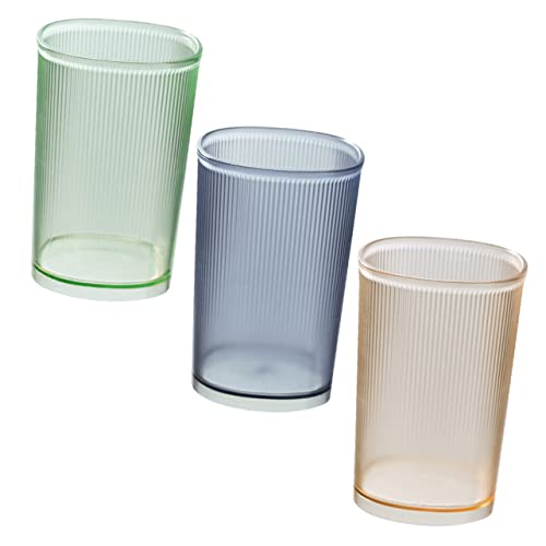 CANIGHT 3stücke Teiliges Wiederverwendbare Zahnbürstenbecher Transparentes Multifunktionale Geruchsfreie Tassen Für Zuhause Reisen Und Familienfeiern Grün Gelb Blau CANIGHT 3stücke Teiliges Wiederverwendbare Zahnbürstenbecher Transparentes Multifunktionale Geruchsfreie Tassen Für Zuhause Reisen Und Familienfeiern Grün Gelb Blau von CANIGHT