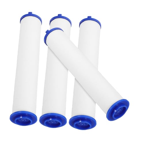 CANIGHT 4 Stück Badreinigungsfilterelement Duschfilter Austauschbarer Wasserfilter Duschkopffilter Kernfilter Sulfit Heimbadezimmer Verwendung Sprinklerfilter Badezubehör von CANIGHT