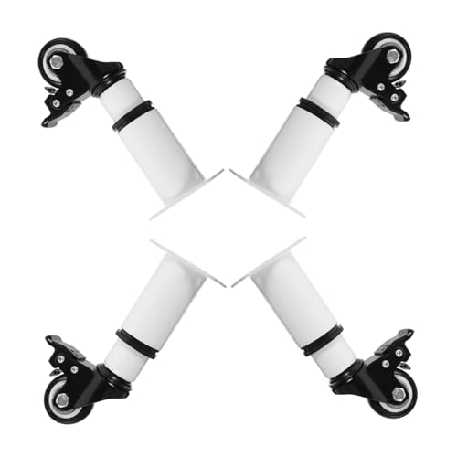CANIGHT 4 Stück Verstellbare Möbelbeine mit Höhenverstellbar Geeignet für Schränke Sofas Betten und Couchtische Robuste Metallkonstruktion für Einfache von CANIGHT