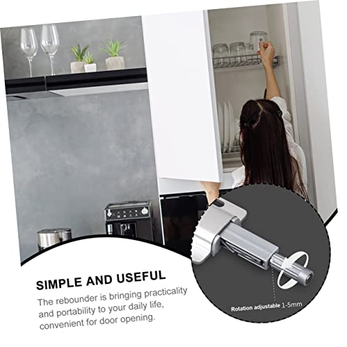 5 Stücke Magnetische Türfalle Versteckter Türriegel Aluminiumlegierung Druckmechanismus für Schränke und Möbel Langlebig und Kompakt 5 Stücke Magnetische Türfalle Versteckter Türriegel Aluminiumlegierung Druckmechanismus für Schränke und Möbel Langlebig und Kompakt von CANIGHT