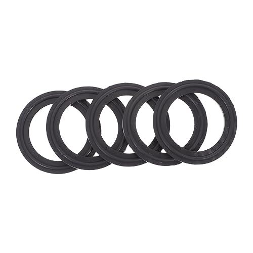 CANIGHT 5 stücke Tri-Clamp Dichtung Tri Dichtungen Edelstahl Clamp Dichtung für 38mm Tri Clamp Fitting Silikon O Dichtung Food Grade von CANIGHT