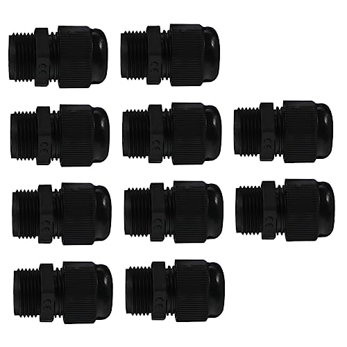 CANIGHT 50 Stück Kabelverschraubungen Wasserdichte Nylon Kabelgland Verbinder Schutz für Elektrische Kabel für Garten und Außenbeleuchtung Installieren und Langlebig CANIGHT 50 Stück Kabelverschraubungen Wasserdichte Nylon Kabelgland Verbinder Schutz für Elektrische Kabel für Garten und Außenbeleuchtung Installieren und Langlebig von CANIGHT
