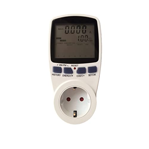 CANIGHT Dual Rate Power mit Großem LCD Display Multifunktionales Messgerät zur Überwachung von Spannung Verbrauch und Frequenz für Zuhause zur Analyse Des Stromverbrauchs Kostensenkung CANIGHT Dual Rate Power mit Großem LCD Display Multifunktionales Messgerät zur Überwachung von Spannung Verbrauch und Frequenz für Zuhause zur Analyse Des Stromverbrauchs Kostensenkung von CANIGHT
