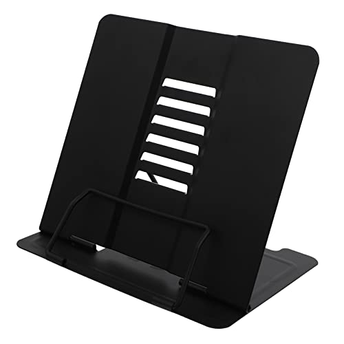CANIGHT Einstellbarer Leseständer aus Metall Multifunktionaler Bücherhalter für Schreibtisch und Studium Praktischer und Leichter Buchständer für Schüler und Leser Schwarz CANIGHT Einstellbarer Leseständer aus Metall Multifunktionaler Bücherhalter für Schreibtisch und Studium Praktischer und Leichter Buchständer für Schüler und Leser Schwarz von CANIGHT