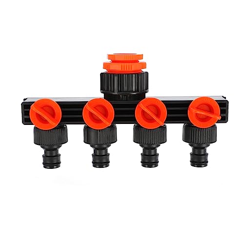 CANIGHT Gartenbewässerung Ventil Kunststoff Wasserteiler Irrigation Joint Controller für Effiziente Bewässerungssysteme Langlebig und Rostfrei Einfach zu Rotierender von CANIGHT