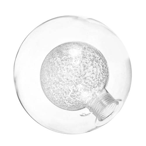 CANIGHT Glaskugel Lampenschirm Transparenter Lampenschirm für Fassung Design für Tisch und Wandleuchten Hochwertiges Vielseitig Einsetzbar für Wohnräume und Gewerbe von CANIGHT