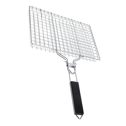CANIGHT Grillnetz Klemme Faltbare BBQ Werkzeuge für Fisch und Gemüse Leicht Tragbar und für Camping und Grillpartys CANIGHT Grillnetz Klemme Faltbare BBQ Werkzeuge für Fisch und Gemüse Leicht Tragbar und für Camping und Grillpartys von CANIGHT