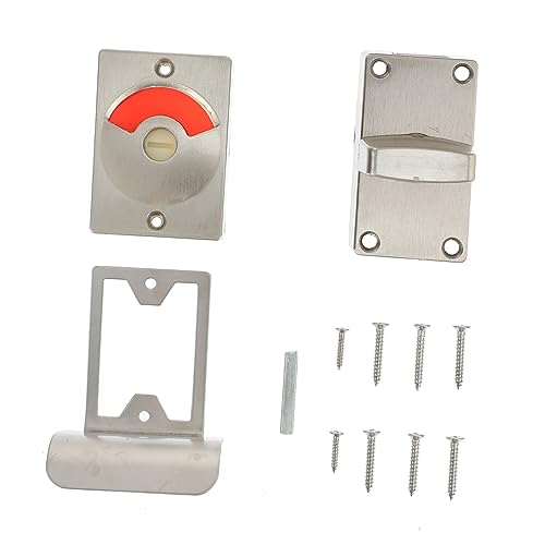 CANIGHT Indikator Riegel für Toiletten Langlebiger Türverschluss mit Rot Grün Anzeige für Besetzte Unbesetzte Kabinen für Badezimmer und Sanitäranlagen CANIGHT Indikator Riegel für Toiletten Langlebiger Türverschluss mit Rot Grün Anzeige für Besetzte Unbesetzte Kabinen für Badezimmer und Sanitäranlagen von CANIGHT