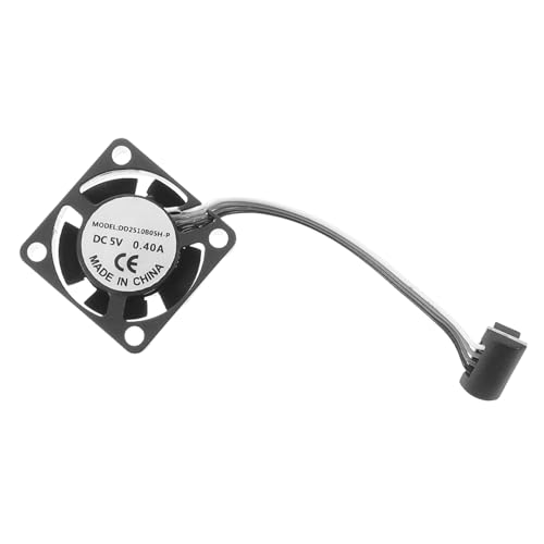 CANIGHT Mini Druckerlüfter für Drucker Geräuscharm Langlebig Installieren Kühlkörpermontage für Effiziente Kühlung von Druckern und Elektronik von CANIGHT