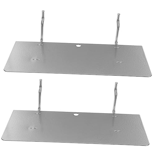 CANIGHT 2Stücke Pegboard Regal Schwerlastregal für Garage und Metallregale für Werkzeug Bastelraum und Küche Stabile Aufbewahrungslösungen mit Hoher Tragfähigkeit von CANIGHT