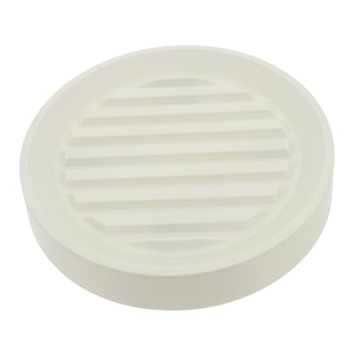 CANIGHT Runder Pflanzenroller mit Versteckten Wasserspeicherndes Blumentopf Untersetzer Design für und Außenpflanzen Praktischer Blumenkübel Tray Kunststoff Weiß von CANIGHT