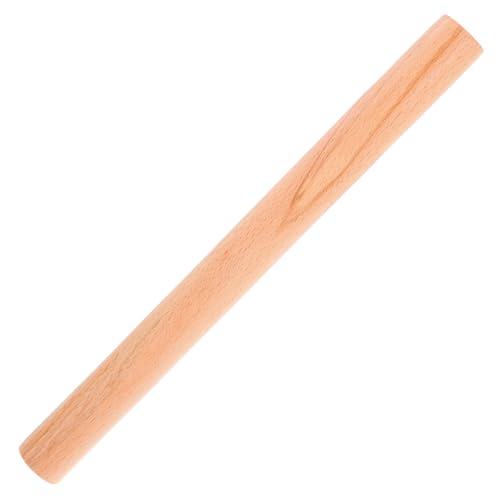 CANIGHT Rundholz Anti Rutsch Holzhammergriff Runder Holzgriff Für Kugelhammer Ersatzgriff Aus Massivem Für Optimale Handhabung Und Langlebigkeit Holzhammer Griff Für Kleines Nudelholz Mit Griff von CANIGHT