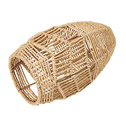 CANIGHT Vintage Rattan Lampenschirm Geflochten Deckenleuchte Hängend Boho Stil Lampenabdeckung für Esszimmer Schlafzimmer Bar Dekoration CANIGHT Vintage Rattan Lampenschirm Geflochten Deckenleuchte Hängend Boho Stil Lampenabdeckung für Esszimmer Schlafzimmer Bar Dekoration von CANIGHT