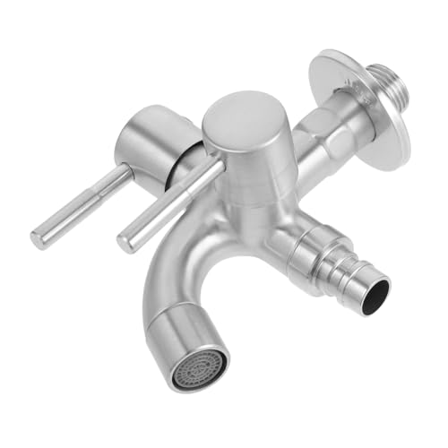 CANIGHT Wasserhahn mit Doppelanschluss Multifunktionale Verlängerung für Waschmaschinen Passend für Haushalte Einfache Installation und Langlebiges Design CANIGHT Wasserhahn mit Doppelanschluss Multifunktionale Verlängerung für Waschmaschinen Passend für Haushalte Einfache Installation und Langlebiges Design von CANIGHT