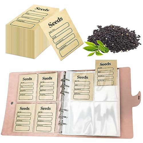 101 Stück Seed Storage Organizers Resealable Saatgut-Aufbewahrungsorganisatoren, wiederverschließbare, selbstdichtende Saatumschläge, Saatgut-Sparpakete, Garten-Saatgut-Aufbewahrungsbehälter(Rosa) 101 Stück Seed Storage Organizers Resealable Saatgut-Aufbewahrungsorganisatoren, wiederverschließbare, selbstdichtende Saatumschläge, Saatgut-Sparpakete, Garten-Saatgut-Aufbewahrungsbehälter(Rosa) von CANIPHA