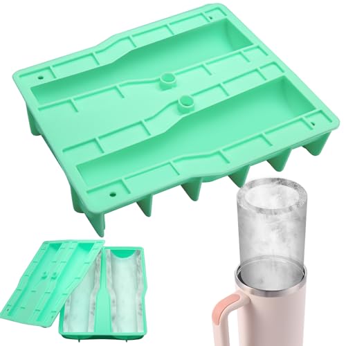 Ice Cube Tray Eisform for Stanley, leicht zu reinigende und wiederverwendbare for Stanley Cup Eiswürfelform, Eiswürfelbehälter aus Silikon mit Deckel for Stanley Eisform for Stanley Cup Becher Eisform Ice Cube Tray Eisform for Stanley, leicht zu reinigende und wiederverwendbare for Stanley Cup Eiswürfelform, Eiswürfelbehälter aus Silikon mit Deckel for Stanley Eisform for Stanley Cup Becher Eisform von CANIPHA