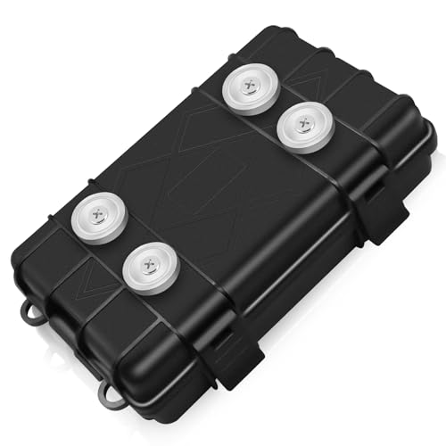 Key Holder Schlüsselversteck für draußen, Outdoor Magnet Schlüsselkasten starker Magnet zum Ersatz-Schlüssel zum Magnetischer Schlüsselhalter unter dem Auto Verstecke einen magnetischen Schlüssel von CANIPHA