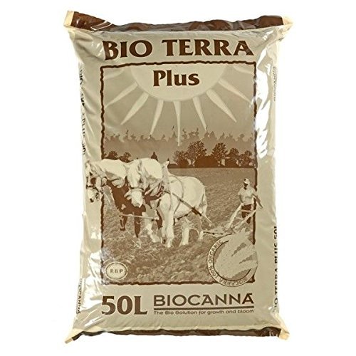 100% Natural Growing Substrate Canna Bio Terra Plus (50L) von CANNA