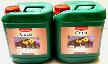 Canna Dünger Coco A&B 2 x 10 Liter Wuchs&Blüte von CANNA
