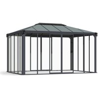 Palram - Canopia Aluminium Wintergarten Ledro 4300 Anthrazit 430x296x275 cm von CANOPIA BY PALRAM