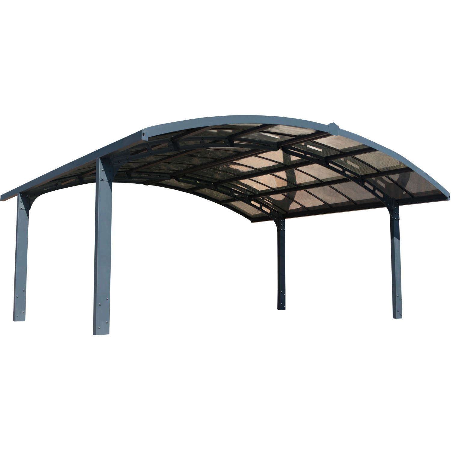 Palram - Canopia  Arizona Breeze 5.8 x 5 Carport Anthrazit von CANOPIA by PALRAM