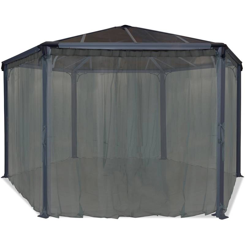 Palram - Canopia  Inseketenschutz für Roma/ Milano Pavillon sechseckig Anthrazit von CANOPIA by PALRAM