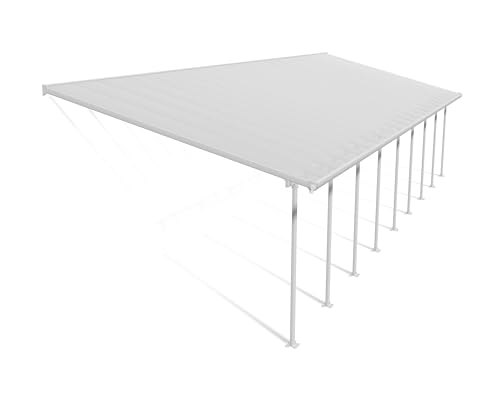 Canopia by Palram Terrassenüberdachung Alu Feria 4X12.76 Polycarbonat Hohlkammerplatten Pergola 1276 x 385 cm Weiss zur Überdachung ihrer Terrasse Canopia by Palram Terrassenüberdachung Alu Feria 4X12.76 Polycarbonat Hohlkammerplatten Pergola 1276 x 385 cm Weiss zur Überdachung ihrer Terrasse von CANOPIA