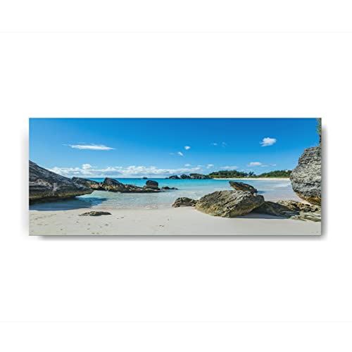 Canvasfly 125x50 Glasbild, Hochwertige Bilder Deko für Wohnzimmer Küchen-Deko Bad-Deko Modern, Wandbilder Wohnzimmer Zimmer-Deko aus Glas, Badezimmer Bilder Schlafzimmer Wand-Deko von Canvasfly