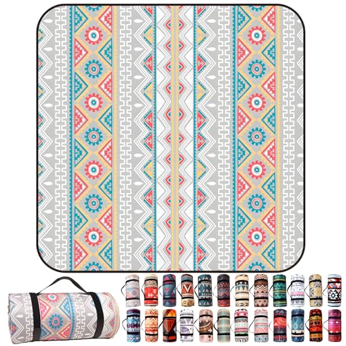 CANYUE Picknickdecke Wasserdicht 270 x 270 cm Tragbare Waschbar Sandfeste Stranddecke Große Für Trocken Strand, Picknick, Wandern, Reisen Campingdecke von CANYUE