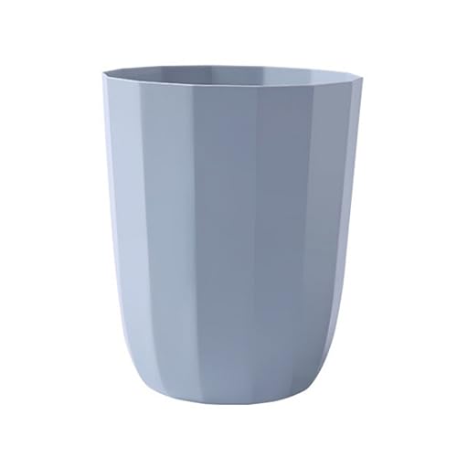 Abfalleimer, 10 l, für Haushalt, Wohnzimmer, Schlafzimmer, Papierkorb, Badezimmer, Küche, ausziehbarer Mülleimer, Klassifizierung, einfacher Badezimmer-Mülleimer (blau) von CAOJLjiaxiang-2012