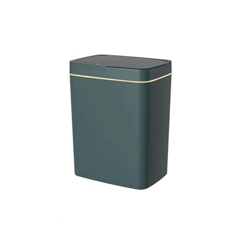 Abfalleimer, 15 l/18 l, grüner Abfalleimer, Induktions-Abfalleimer, geeignet für Zuhause, Küche, Büro, Papierkorb, groß Abfalleimer, 15 l/18 l, grüner Abfalleimer, Induktions-Abfalleimer, geeignet für Zuhause, Küche, Büro, Papierkorb, groß von CAOJLjiaxiang-2012